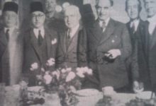 نوري السعيد في دمشق عام 1944