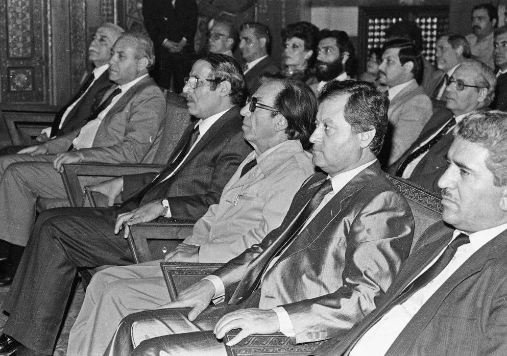 التاريخ السوري المعاصر - حفل تكريم الفنانين التشكيليين في دمشق عام 1989
