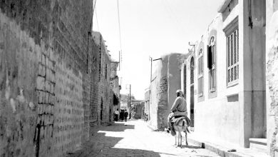 التاريخ السوري المعاصر - شارع الذهبي - باب هود في حمص في خمسينيات القرن العشرين