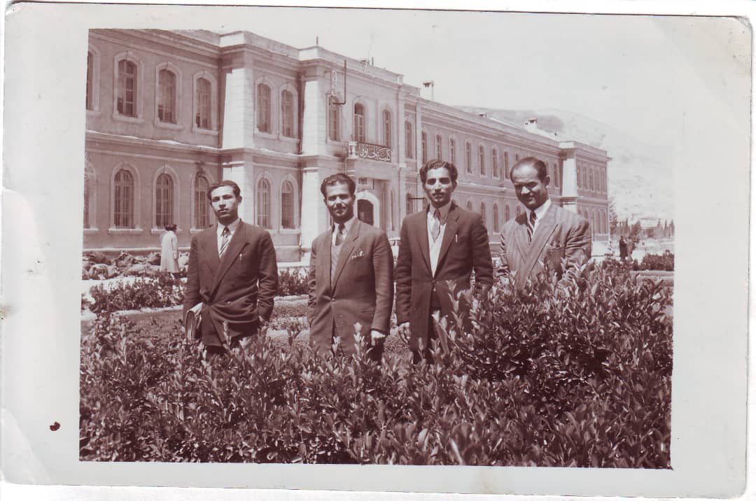 التاريخ السوري المعاصر - من الرعيل الأول من طلاب السويداء في جامعة دمشق عام 1949