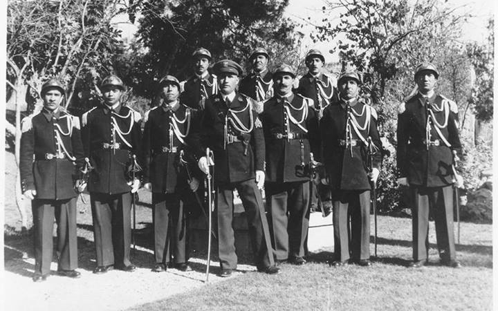 عبدالسلام رفعت لاش رئيس الحرس الجمهوري وكتيبة الحرس في المهاجرين 1951