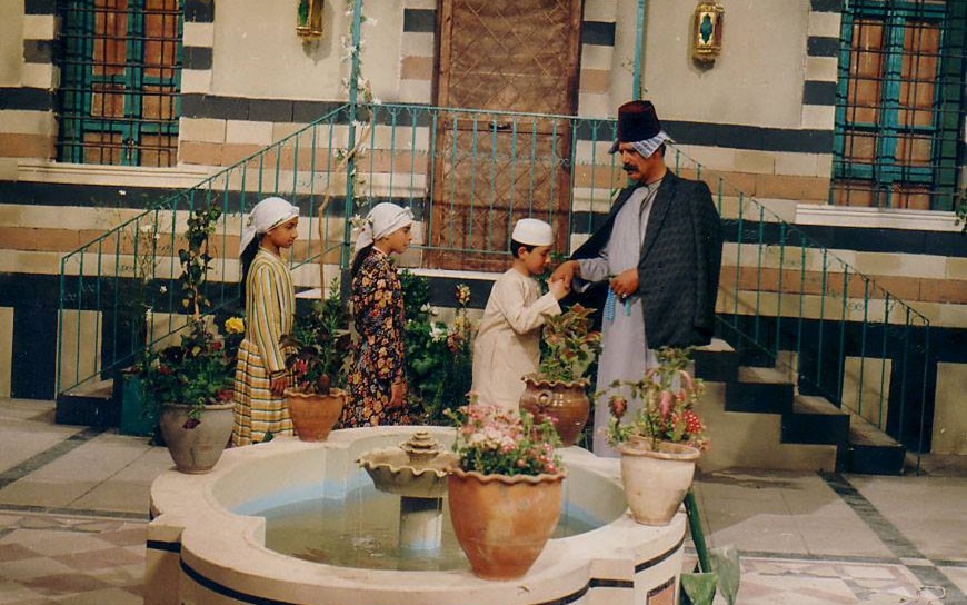 الفنان خالد تاجا في مسلسل أيام شامية عام 1992