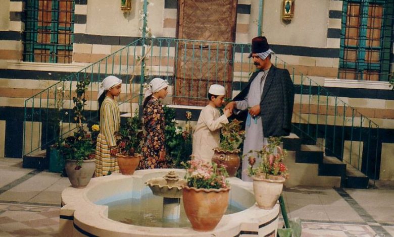 الفنان خالد تاجا في مسلسل أيام شامية عام 1992
