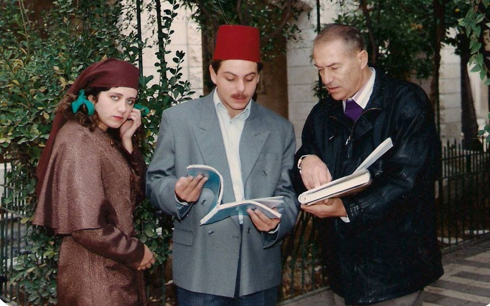 الفنان سيف سبيعي في مسلسل دمشق يا بسمة الحزن 1992