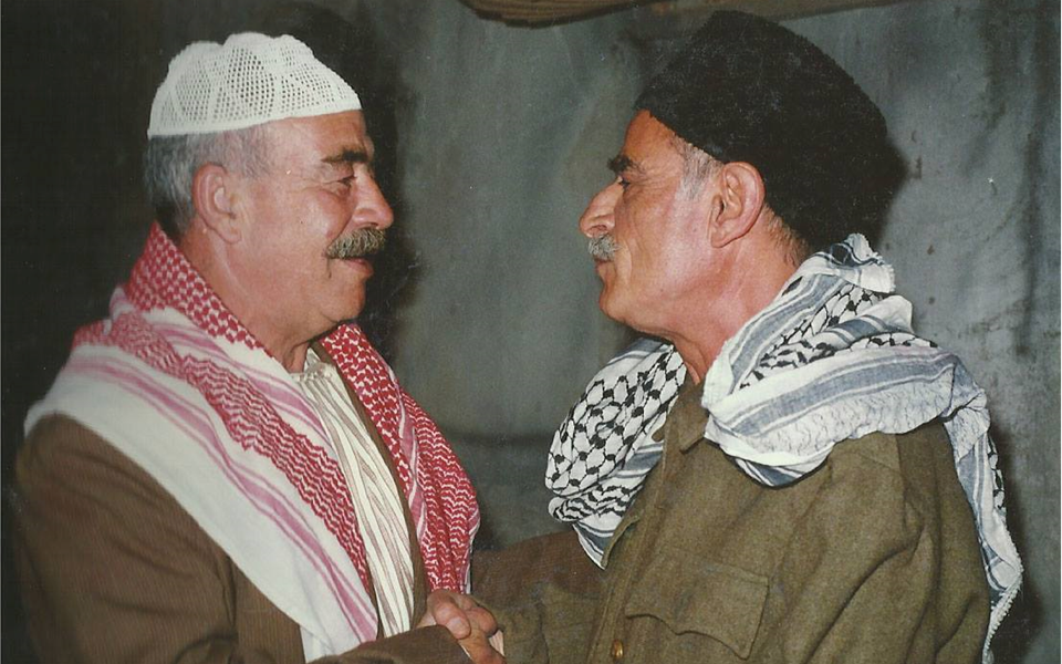 أدهم الملا ومحمد العقاد في مسلسل أيام شامية عام 1992