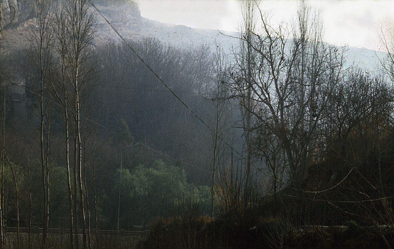 طريق دمشق - بيروت القديمة قبل بلدة دمر عام 1982 (2)