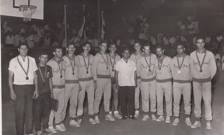 المباراة النهائية الدورة العربية الرياضية الرابعة بالقاهرة عام 1965م