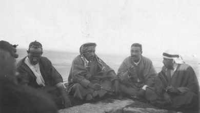 التاريخ السوري المعاصر - عبد الرحمن الشهبندر وشكري القوتلي ونسيب البكري عام 1926