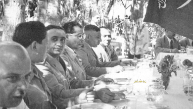 أديب الشيشكلي وتوفيق نظام الدين ومحمود شوكت عام 1951