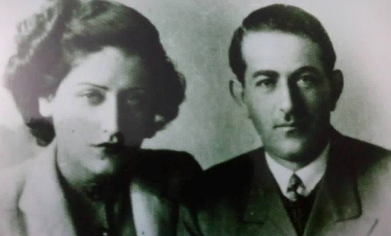 التاريخ السوري المعاصر - الأمير حسن الأطرش وزوجته الأميرة آمال الأطرش"اسمهان"