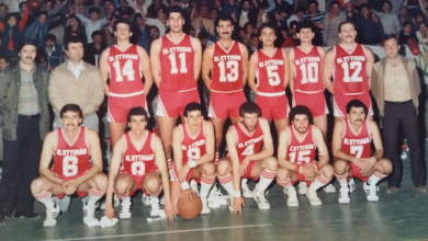 نادي الاتحاد عام 1985 بطل دوري كرة السلة