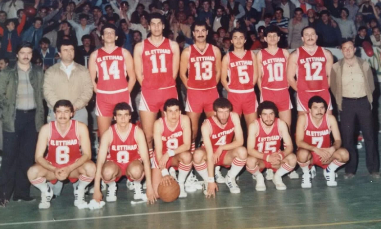 التاريخ السوري المعاصر - فريق نادي الاتحاد - حلب الأهلي - بطل دوري كرة السلة عام 1985