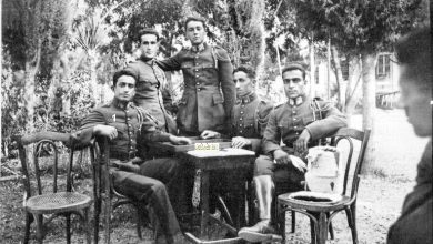 توفيق نظام الدين  ورفاق دورة 1932 - 1934 في الكلية الحربية - حمص (5/2)