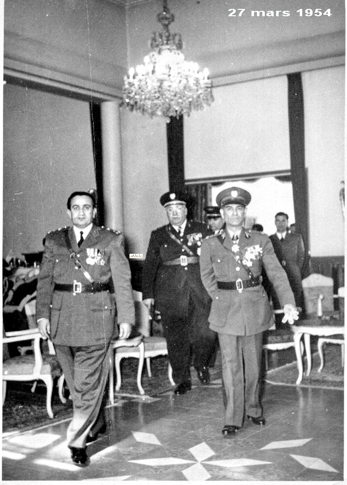 التاريخ السوري المعاصر - الزعيم توفيق نظام الدين عام 1954