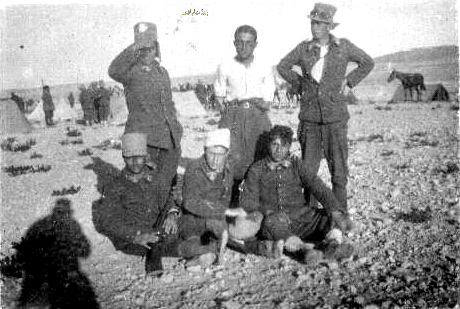 التاريخ السوري المعاصر - توفيق نظام الدين في مخيم تدريب الكلية الحربية في النبك 1934 (3)