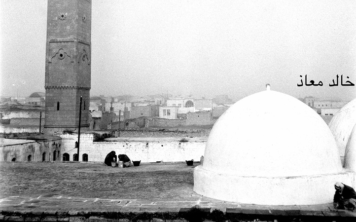 معرة النعمان ومسجدها الكبير في خمسينيات القرن العشرين