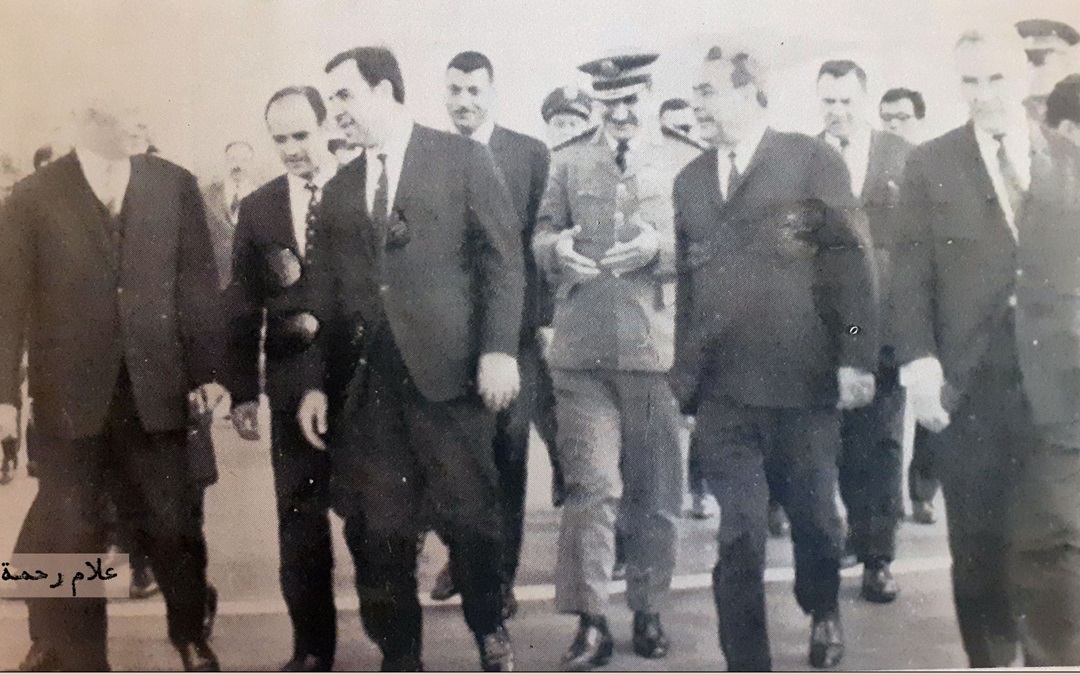 الرئيس نور الدين الأتاسي في زيارة إلى الاتحاد السوفيتي عام 1967