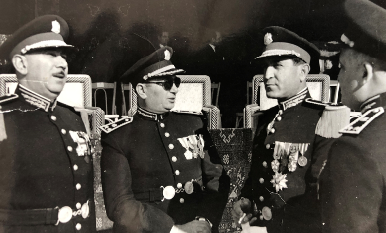 ضباط رئاسة أركان الجيش السوري في احتفالات عيد الجلاء 1953م (5)