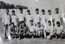 نادي الرشيد - الفرات في الملعب البلدي في دمشق عام 1970