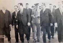الرئيس نور الدين الأتاسي في زيارة إلى الاتحاد السوفيتي عام 1967