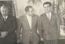 عبد السلام العجيلي وعبد الحميد السراج في الرقة 1960