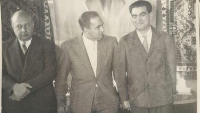 التاريخ السوري المعاصر - عبد السلام العجيلي وعبد الحميد السراج في الرقة 1960