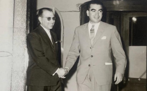 عبد السلام العجيلي وزير الخارجية السوري وممثل الجزائر عام 1962