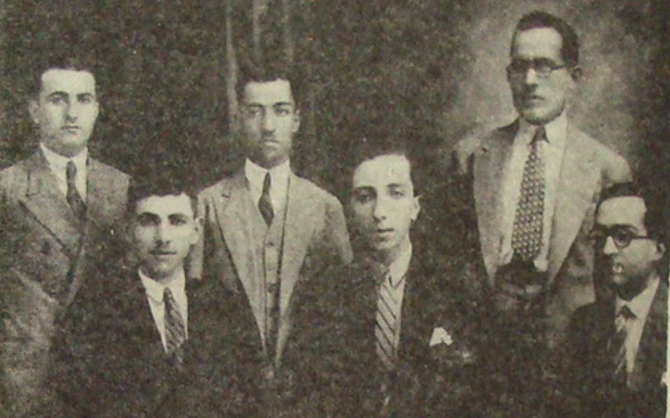 الأعضاء المؤسسون لنادي الحضارة الشرقية في حلب