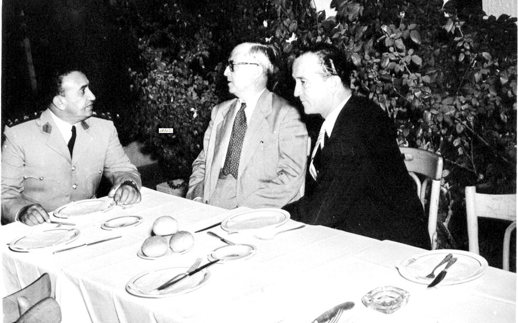 سعيد الغزي وتوفيق نظام الدين في دمشق