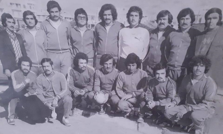 فريق الشرطة السوري في بطولة الأندية العربية بكرة اليد عام 1977