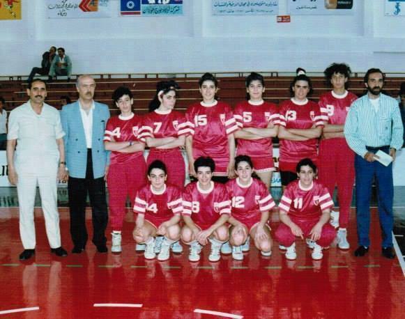 منتخب نادي الثورة في الأردن عام 1990