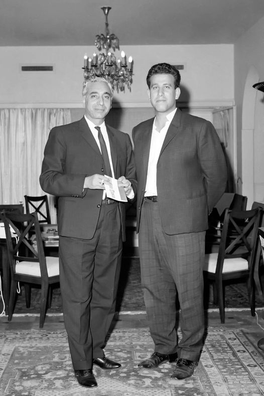 التاريخ السوري المعاصر - أمين الحافظ وأحمد أبو سعدة عضو جبهة التحرير الإريتيرية عام 1965
