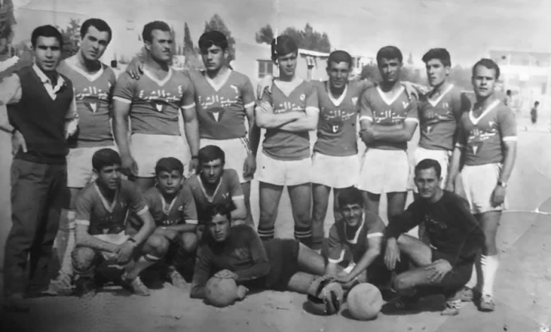 أول فريق لكرة القدم في سلمية في سبعينيات القرن العشرين