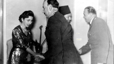 الزعيم رفعت خانكان والعقيد توفيق نظام الدين 1951 (2)