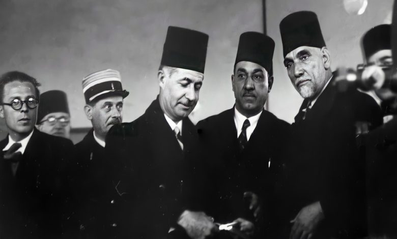 سعد الله الجابري يفتتح شركة كهرباء دير الزور عام 1945