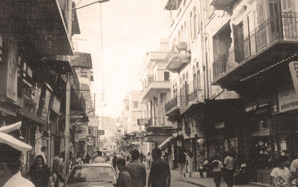 شارع هنانو في اللاذقية عام 1987