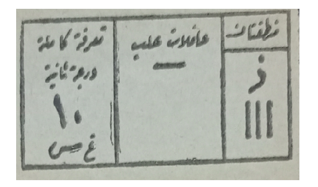 تذكرة مواصلات في حلب بقيمة 10 قرش سوري