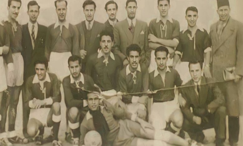 فريق نادي الفرات الرياضي في دير الزور في خمسينيات القرن العشرين