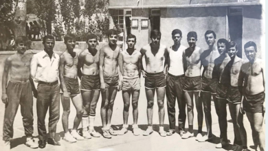 فريق ناشئي نادي الغوطة في دمشق عام 1966