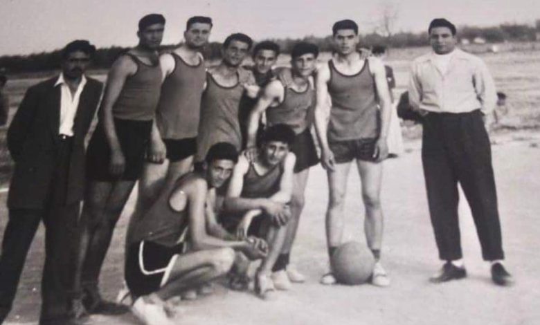 فريق كرة السلة في سلمية في خمسينيات القرن العشرين