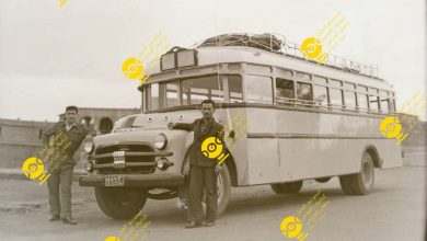 أول الحافلات في السويداء مطلع خمسينيات القرن العشرين (1)