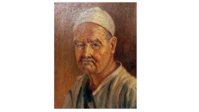 أبو سليمان عام 1950 .. لوحة للفنان محمود حماد (19)