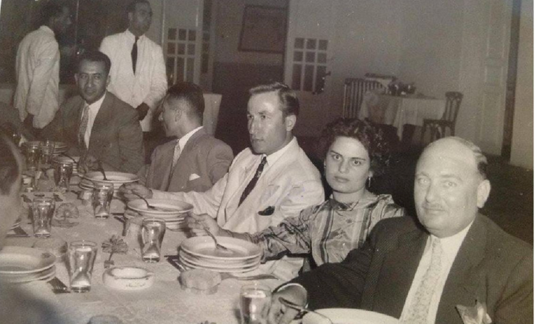حفل تكريم للمدراء المميزين بالجمارك في كازينو اللاذقية عام 1959