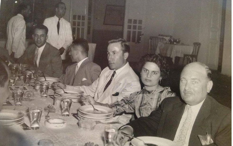 حفل تكريم للمدراء المميزين بالجمارك في كازينو اللاذقية عام 1959