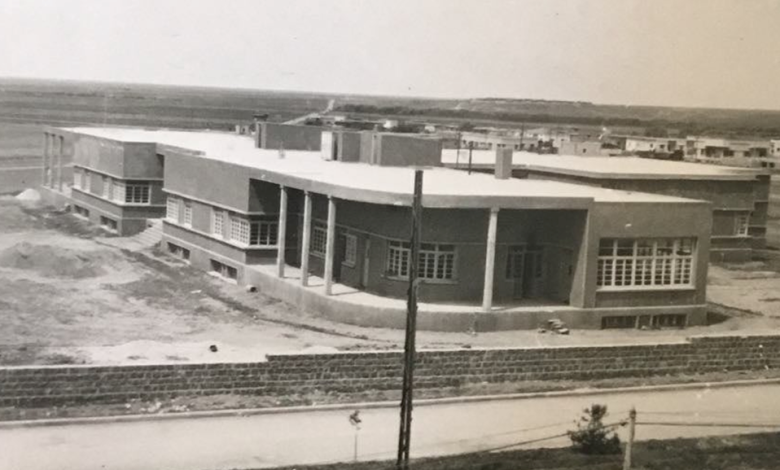 المستشفى الوطني في القامشلي في خمسينيات القرن العشرين