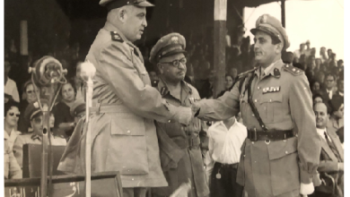 التاريخ السوري المعاصر - فواز المحارب آمر دورة الاحتياط 23 واللواء جمال الفيصل 1958