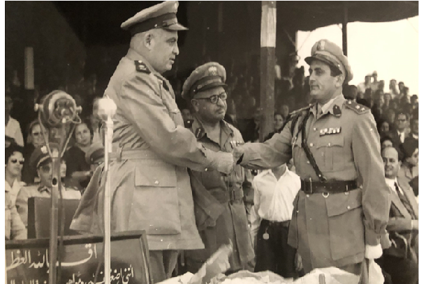 فواز المحارب آمر دورة الاحتياط 23 واللواء جمال الفيصل 1958