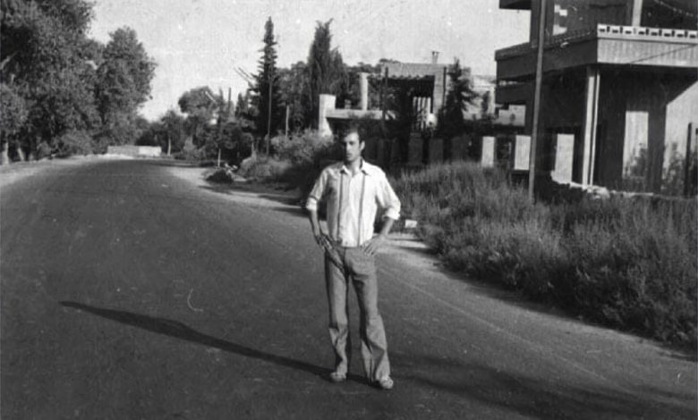 شارع النهر من الجهة الغربية في دير الزور عام 1966