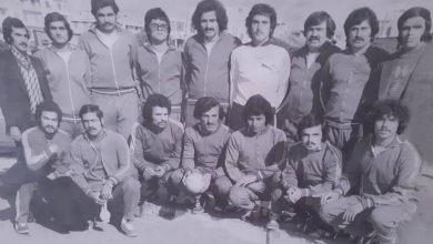 فريق الشرطة السوري في بطولة الأندية العربية بكرة اليد عام 1977