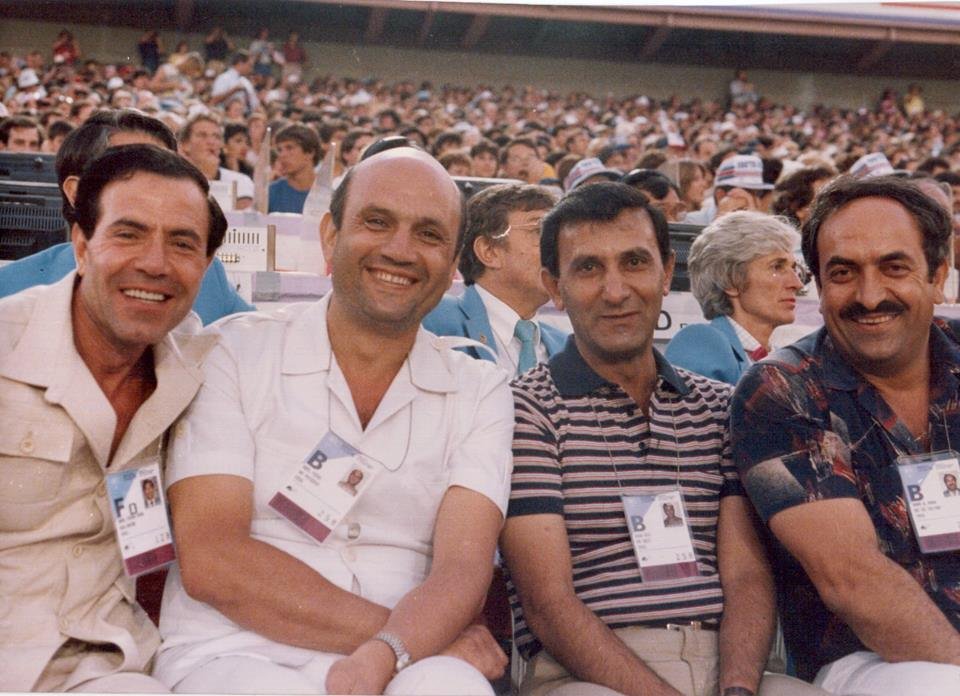 التاريخ السوري المعاصر - رئيس وأعضاء الوفد الرياضي السوري إلى أولمبياد لوس انجلس عام 1984